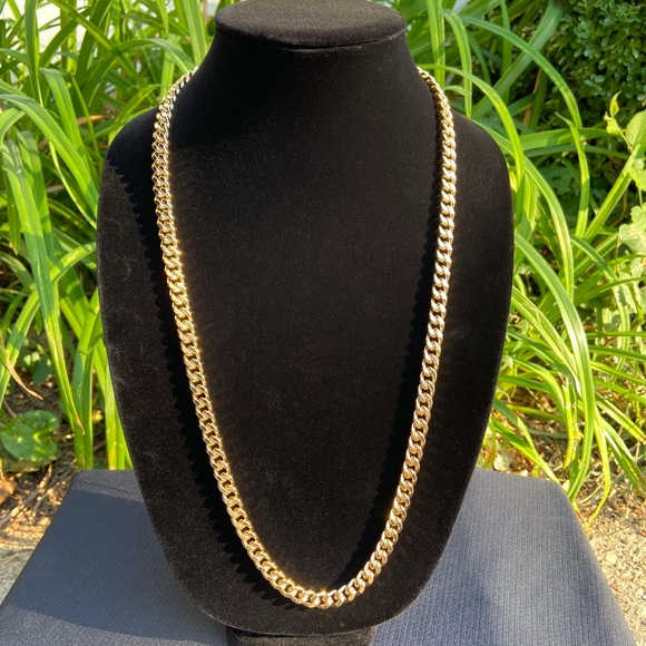 Other - Gold Chain 14k Stamped Cuban 30in 8mm